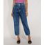 Calca-Jeans-Feminina-Baggy-Clochard-Cintura-Super-Alta-Marmorizada-com-Pregas-Azul-Medio-9985800-Azul_Medio_1