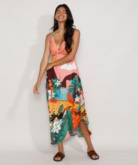 Vestido-Feminino-Midi-Estampado-Tropical-com-Vazado-Alca-Fina-Rosa-9970696-Rosa_1