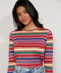 Sueter-de-Trico-Feminino-Listrado-Decote-Redondo-Multicor-9975423-Multicor_5