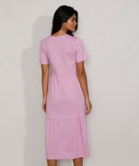Vestido-Feminino-Midi-com-Recortes-Manga-Curta-Lilas-9979078-Lilas_2
