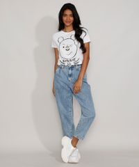Camiseta-Feminina-Manga-Curta-Ursinho-Pooh-Decote-Redondo-Off-White-9974865-Off_White_3