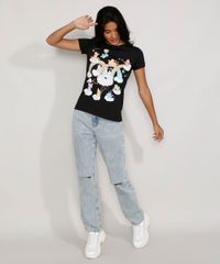 Camiseta-Feminina-Manga-Curta-Ursinhos-Carinhosos-Decote-Redondo-Preta-9974859-Preto_3