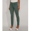 Calca-de-Sarja-Feminina-Cigarrete-Cintura-Media-Verde-9978529-Verde_1