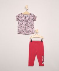 Conjunto-Infantil-de-Blusa-Manga-Curta-Estampada-Hello-Kitty---Calca-Legging-Rosa-9972379-Rosa_1