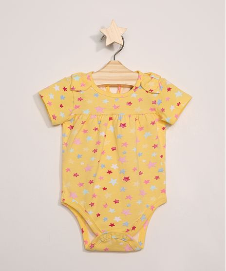 Body-Infantil-Manga-Curta-Estampado-de-Estrelas-Amarelo-9979915-Amarelo_1