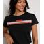 Camiseta-Feminina-Manga-Curta-Stranger-Things-com-Listras-Decote-Redondo-Preta-9973817-Preto_1