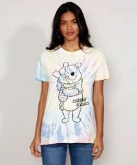 Camiseta-Feminina-Estampada-Tie-Dye-Manga-Curta-Ursinho-Pooh-e-Leitao-Ampla-Decote-Redondo-Multicor-9974869-Multicor_1