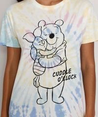 Camiseta-Feminina-Estampada-Tie-Dye-Manga-Curta-Ursinho-Pooh-e-Leitao-Ampla-Decote-Redondo-Multicor-9974869-Multicor_2