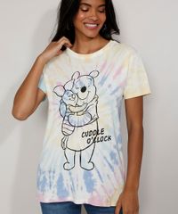 Camiseta-Feminina-Estampada-Tie-Dye-Manga-Curta-Ursinho-Pooh-e-Leitao-Ampla-Decote-Redondo-Multicor-9974869-Multicor_6