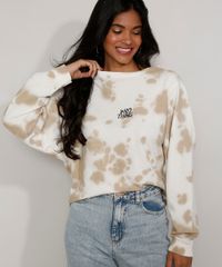 Blusa-de-Moletom-Feminina-Estampada-Tie-Dye--Wild-Thing--Decote-Redondo-Bege-9976650-Bege_6