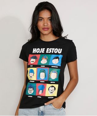 Camiseta-Feminina-Manga-Curta-Chaves--Hoje-Estou--Decote-Redondo-Preta-9974863-Preto_1