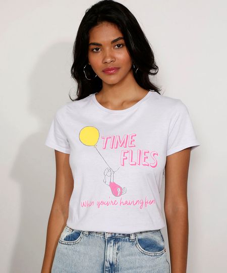 Camiseta-Feminina-Manga-Curta-Leitao-Ursinho-Pooh-Decote-Redondo-Lilas-9974866-Lilas_1