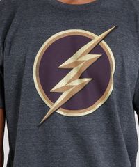 Camiseta-Masculina-The-Flash-Manga-Curta-Gola-Careca-Cinza-Mescla-Escuro-9142493-Cinza_Mescla_Escuro_4