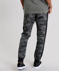 Calca-Masculina-Jogger-Estampada-Camuflada-com-Recortes-em-Moletom-com-Bolsos-Verde-Militar-9104526-Verde_Militar_2
