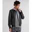 Jaqueta-Masculina-Bomber-2-em-1-com-Capuz-Removivel-em-Moletom-Chumbo-8855296-Chumbo_1