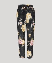 Calca-Feminina-Cropped-Ampla-Estampada-Floral-com-Cordao-Preta-8889350-Preto_6