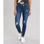 Calca-Jeans-Feminina-Cigarrete-Destroyed-com-Ziper-na-Barra-Azul-Escuro-9113397-Azul_Escuro_1