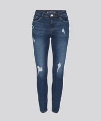 Calca-Jeans-Feminina-Cigarrete-Destroyed-com-Ziper-na-Barra-Azul-Escuro-9113397-Azul_Escuro_5
