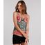 Regata-Feminina-com-Tiras-Estampada-Floral-com-Alca-Fina-Verde-Militar-8900292-Verde_Militar_1