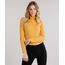 Blusa-Feminina-Gola-Alta-Basica-Canelada-Manga-Longa-Amarelo-Escuro-9083013-Amarelo_Escuro_1