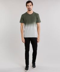 Camiseta-Masculina-Degrade-com-Bolso-Manga-Curta-Decote-Careca-Verde-Militar-9115034-Verde_Militar_3