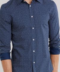 Camisa-Masculina-Slim-Estampada-de-Folhagem-Manga-Longa-Azul-Marinho-8852723-Azul_Marinho_4