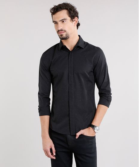 Camisa-Masculina-Slim-Manga-Longa-Preta-8856142-Preto_1