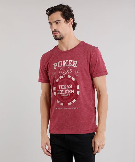 Camiseta-Masculina--Poker-Night--Manga-Curta-Decote-Careca-Vinho-9165143-Vinho_1