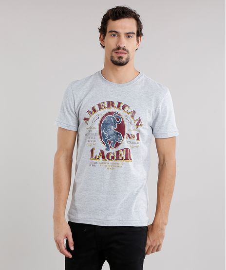 Camiseta-Masculina--American-Lager--Manga-Curta-Decote-Careca-Cinza-Mescla-9165462-Cinza_Mescla_1