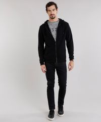 Blusao-Masculino-em-Moletom-Canelado-em-Capuz-Preto-8834784-Preto_3