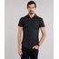 Camisa-Masculina-Slim-Estampada-Manga-Curta-Preta-8856198-Preto_1