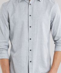 Camisa-Masculina-Comfort-Estampada-de-Poa-em-Flanela-Manga-Longa-Cinza-Claro-8859341-Cinza_Claro_4
