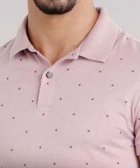 Polo-Masculina-Slim-Fit-Estampada-Geometrica-Manga-Curta-em-Algodao---Sustentavel-Rose-8959716-Rose_4