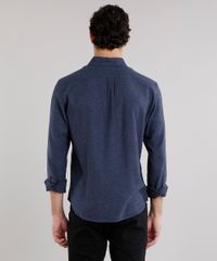Camisa-Masculina-Comfort-em-Flanela-Manga-Longa-Azul-Marinho-8841841-Azul_Marinho_2