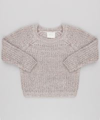 Sueter-Infantil-em-Trico-com-Lurex-Bege-8845145-Bege_1