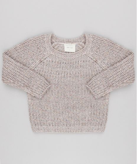 Sueter-Infantil-em-Trico-com-Lurex-Bege-8845145-Bege_1