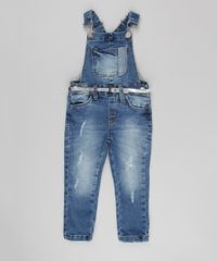 Jardineira-Jeans-Infantil-com-Cinto-Metalizado-em-Algodao---Sustavel-Azul-Medio-9140484-Azul_Medio_1