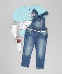 Jardineira-Jeans-Infantil-com-Cinto-Metalizado-em-Algodao---Sustavel-Azul-Medio-9140484-Azul_Medio_3
