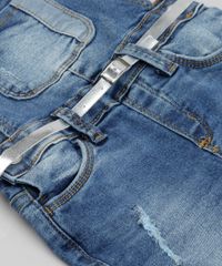 Jardineira-Jeans-Infantil-com-Cinto-Metalizado-em-Algodao---Sustavel-Azul-Medio-9140484-Azul_Medio_4