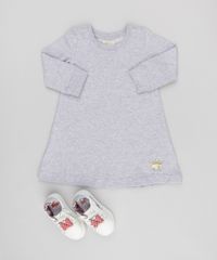 Vestido-Infantil-em-Moletom-com-Paetes-Manga-Longa-Cinza-Mescla-9154783-Cinza_Mescla_3