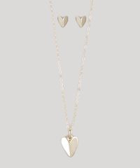 Kit-de-Colar---Brinco-Feminino-Coracao-Dourado-8790240-Dourado_1
