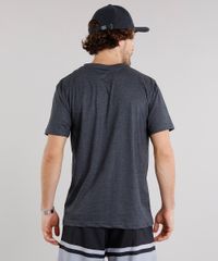 Camiseta-Masculina-com-Bolso-Estampado-de-Peixes-Manga-Curta-Gola-Careca-Cinza-Mescla-Escuro-9125661-Cinza_Mescla_Escuro_2