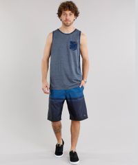 Regata-Masculina-com-Estampa-de-Folhagem-e-Bolso-Gola-Careca-Azul-Marinho-8963232-Azul_Marinho_3