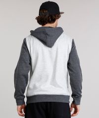Blusao-Masculino-com-Estampa-de-Coqueiros-em-Moletom-com-Capuz-Bolso-Canguru-Manga-Longa-Cinza-Mescla-Claro-8832636-Cinza_Mescla_Claro_2
