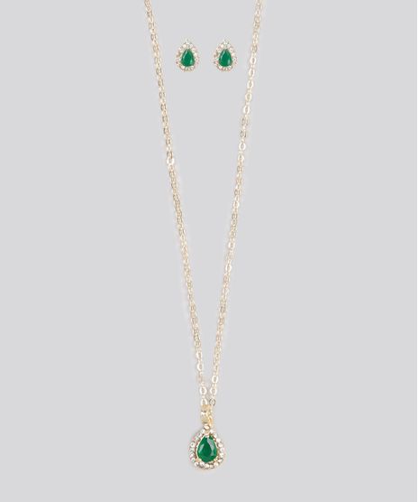 Kit-de-Colar---Brinco-Feminino-com-Strass-Dourado-9120464-Dourado_1