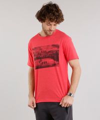 Camiseta-Masculina-com-Estampa-de-Paisagem-Manga-Curta-Gola-Careca-Vermelha-9159039-Vermelho_1