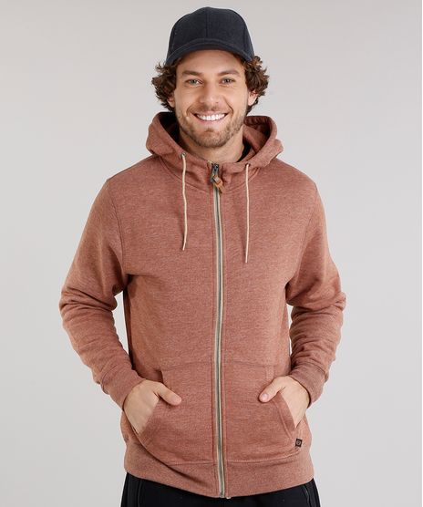 Blusao-Masculino-Basico-em-Moletom-com-Capuz-Manga-Longa-Caramelo-8832433-Caramelo_1