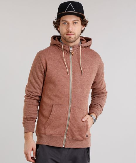 Blusao-Masculino-Basico-em-Moletom-com-Capuz-Manga-Longa-Caramelo-8832407-Caramelo_1