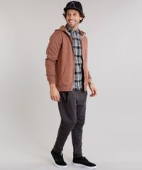 Blusao-Masculino-Basico-em-Moletom-com-Capuz-Manga-Longa-Caramelo-8832407-Caramelo_3