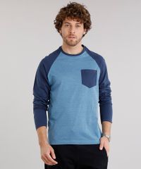 Camiseta-Masculina-Raglan-com-Bolso-Manga-Longa-Gola-Careca-Azul-Marinho-9120518-Azul_Marinho_1